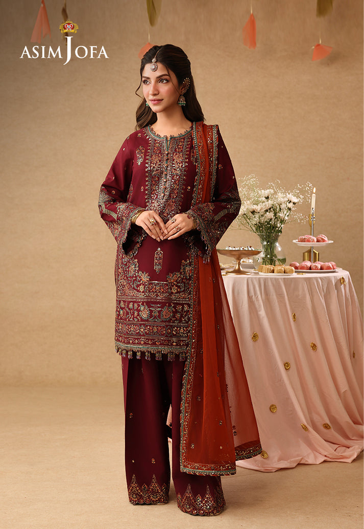 Asim Jofa | Kinza Festive Edit | AJULIF-04