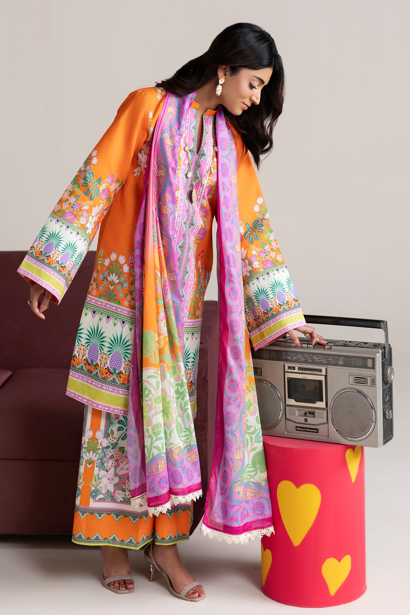 Rajbari | Amal Summer Prints | Unstitched 08
