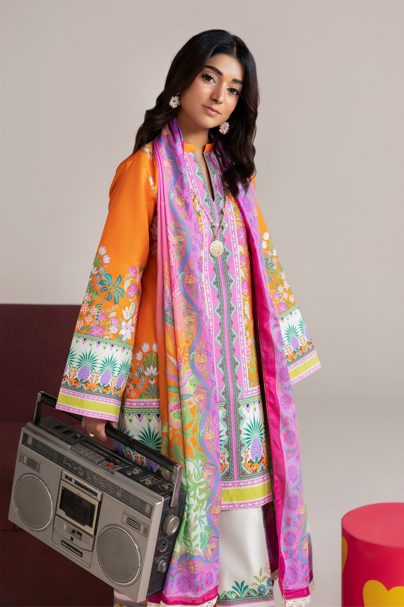 Rajbari | Amal Summer Prints | Unstitched 08