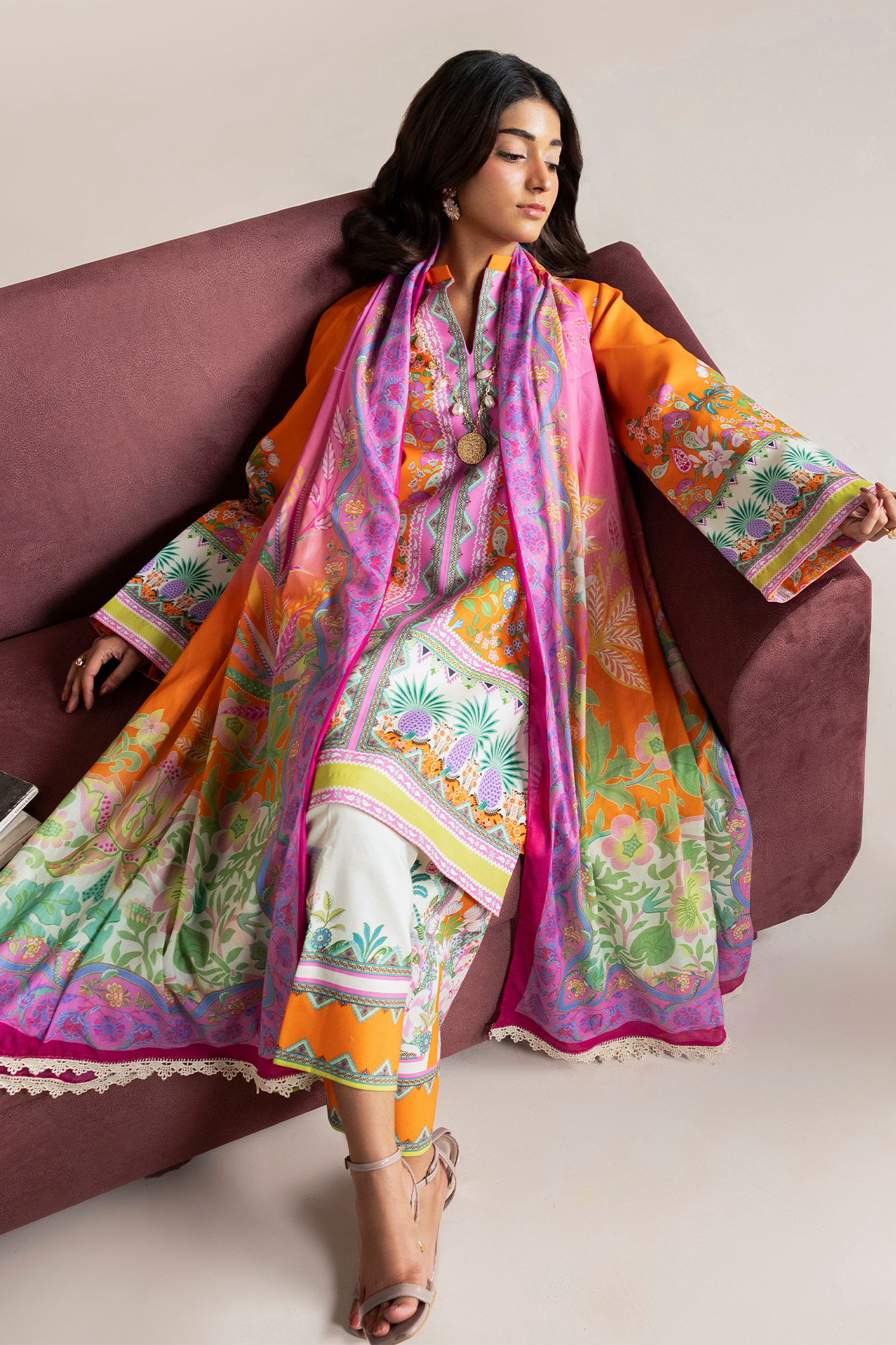 Rajbari | Amal Summer Prints | Unstitched 08