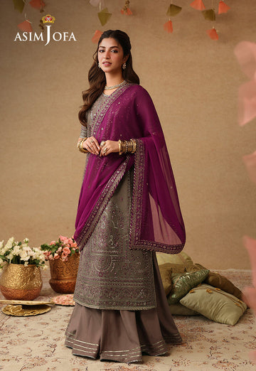 Asim Jofa | Kinza Festive Edit | AJULIF-03