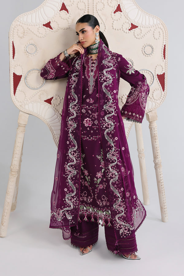 Qalamkar | Festive Lawn 26 | QFL-10 TRESA