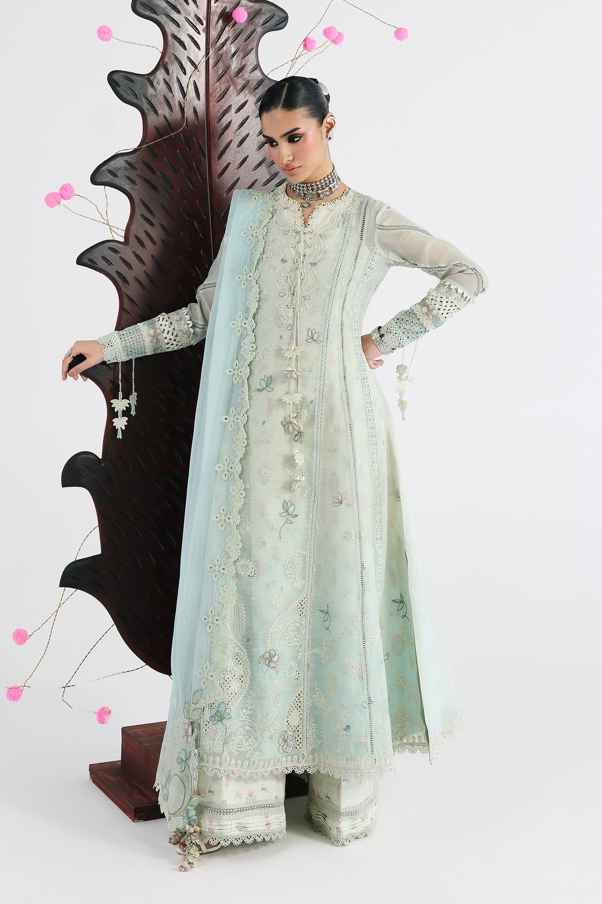 Qalamkar | Festive Lawn 26 | QFL-08 SABEL