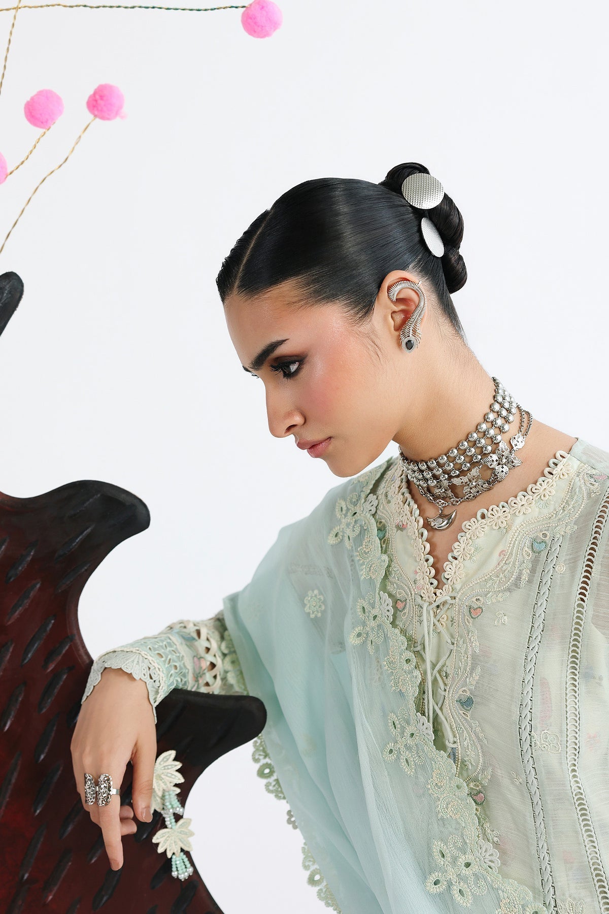 Qalamkar | Festive Lawn 26 | QFL-08 SABEL