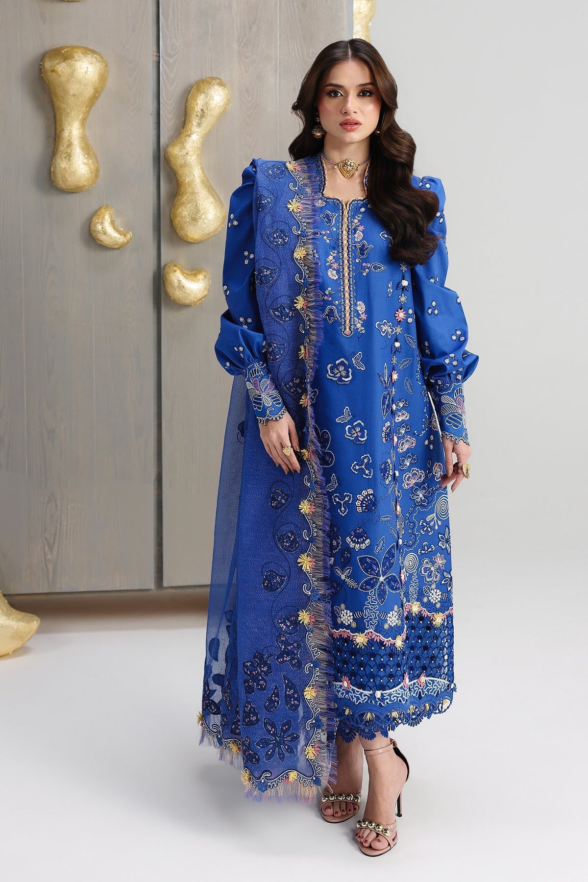 Qalamkar | Festive Lawn 26 | QFL-06 EMINA
