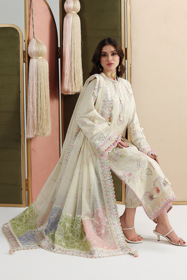 Qalamkar | Festive Lawn 26 | QFL-01 ELMA