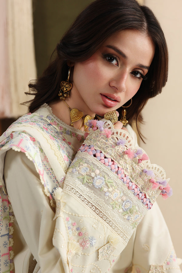 Qalamkar | Festive Lawn 26 | QFL-01 ELMA