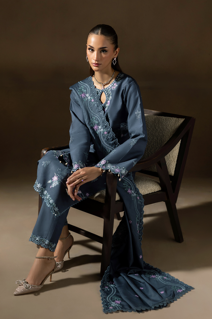 Rajbari | Premium Viscose Chikankari | RPVC-09