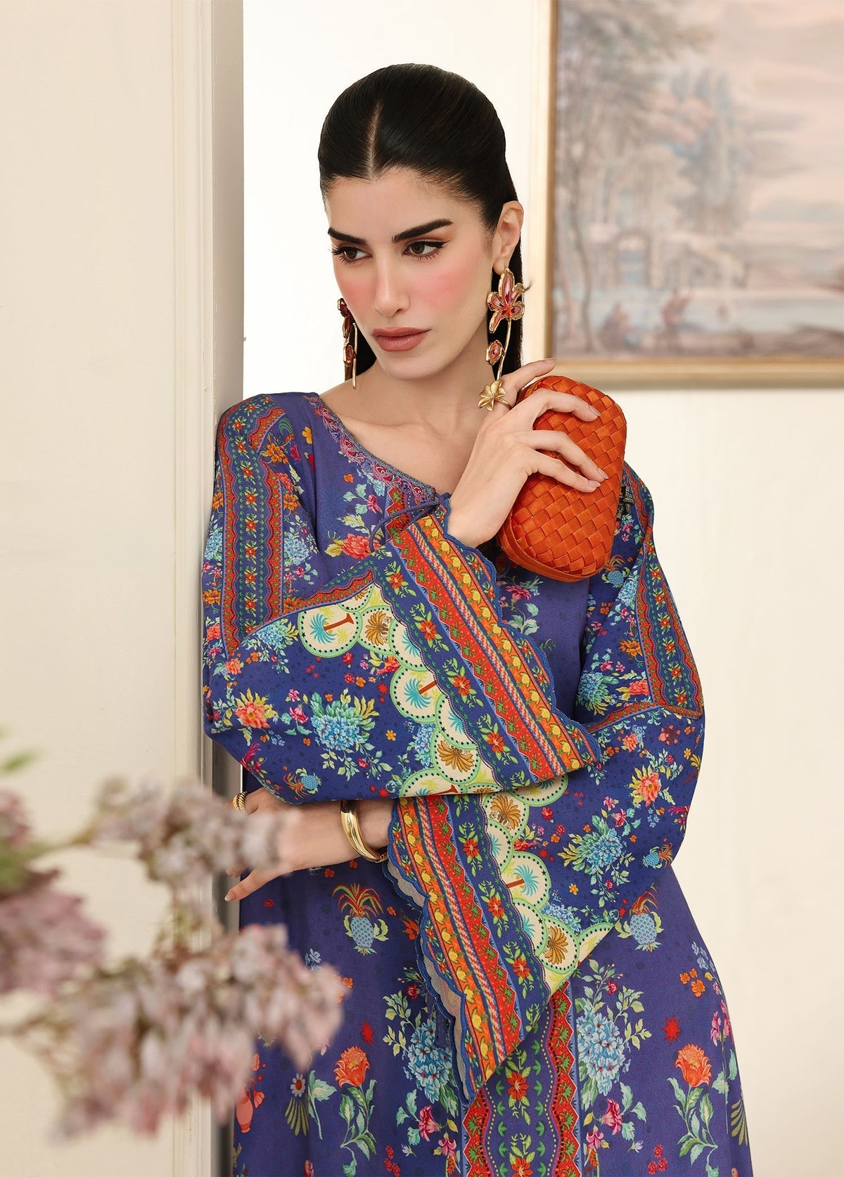 Kanwal Malik | Sorelle Luxe Silk 26 | Noire