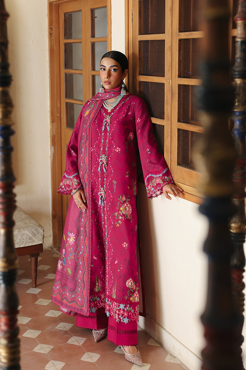 Qalamkar | QPrints Winter 25 | QW-02 (A) MIREL