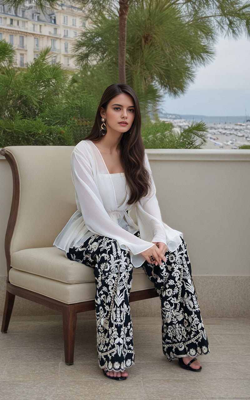 Threads and Motifs | Formal Dresses 25 | Chiffon Top