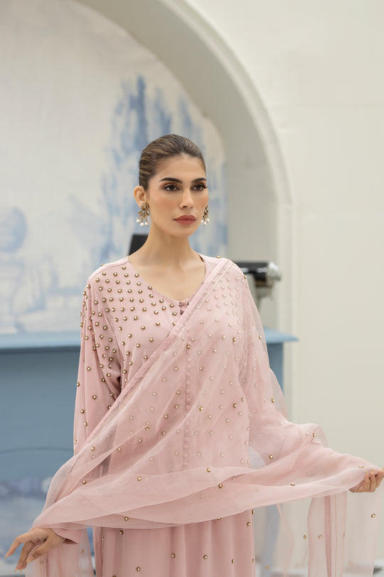 Purple haze Pret Studio | Noubahar Luxury Formals | Pale Pink