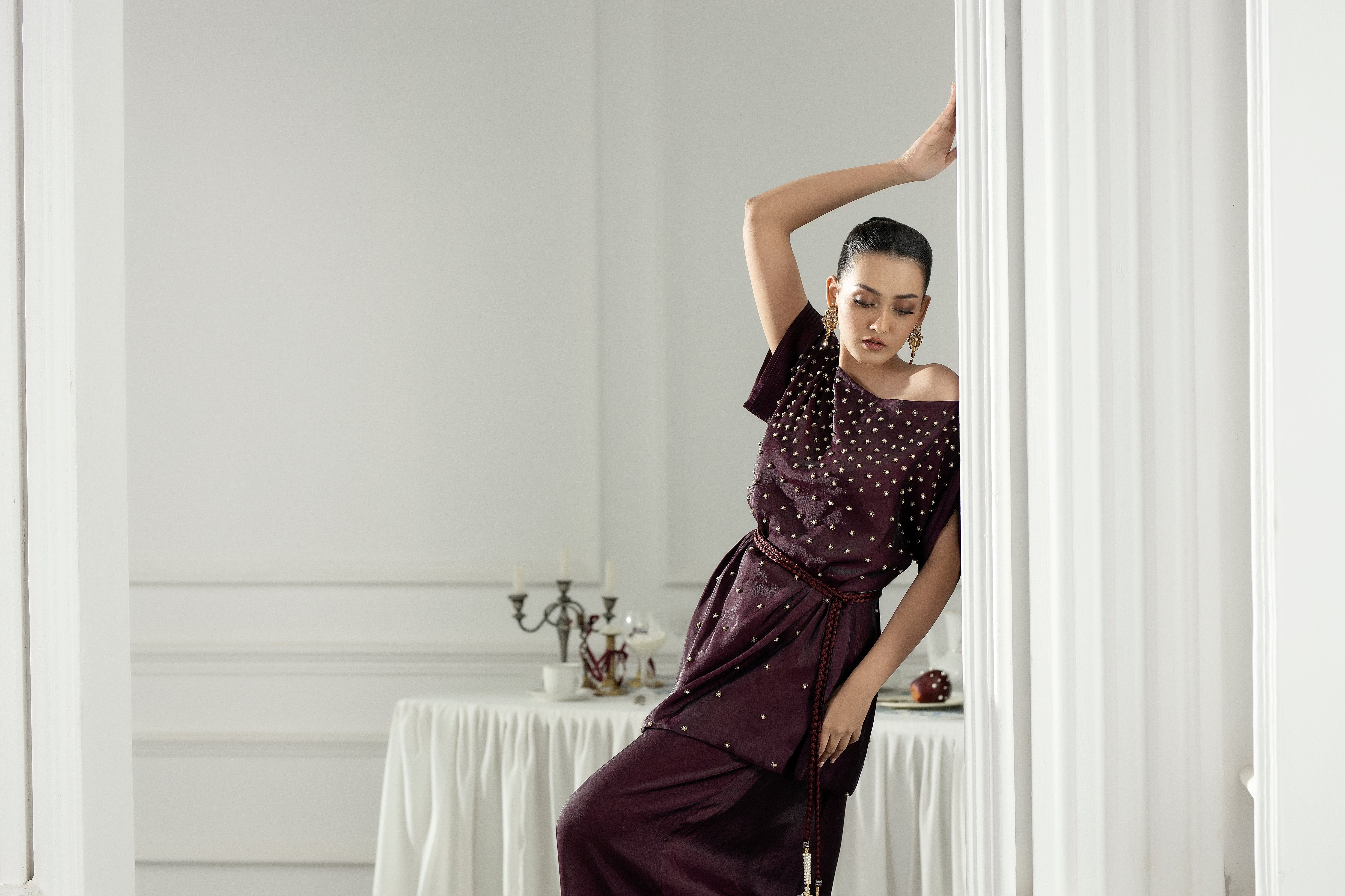 Purple Haze | Suraya Edit | Burgundy Belle