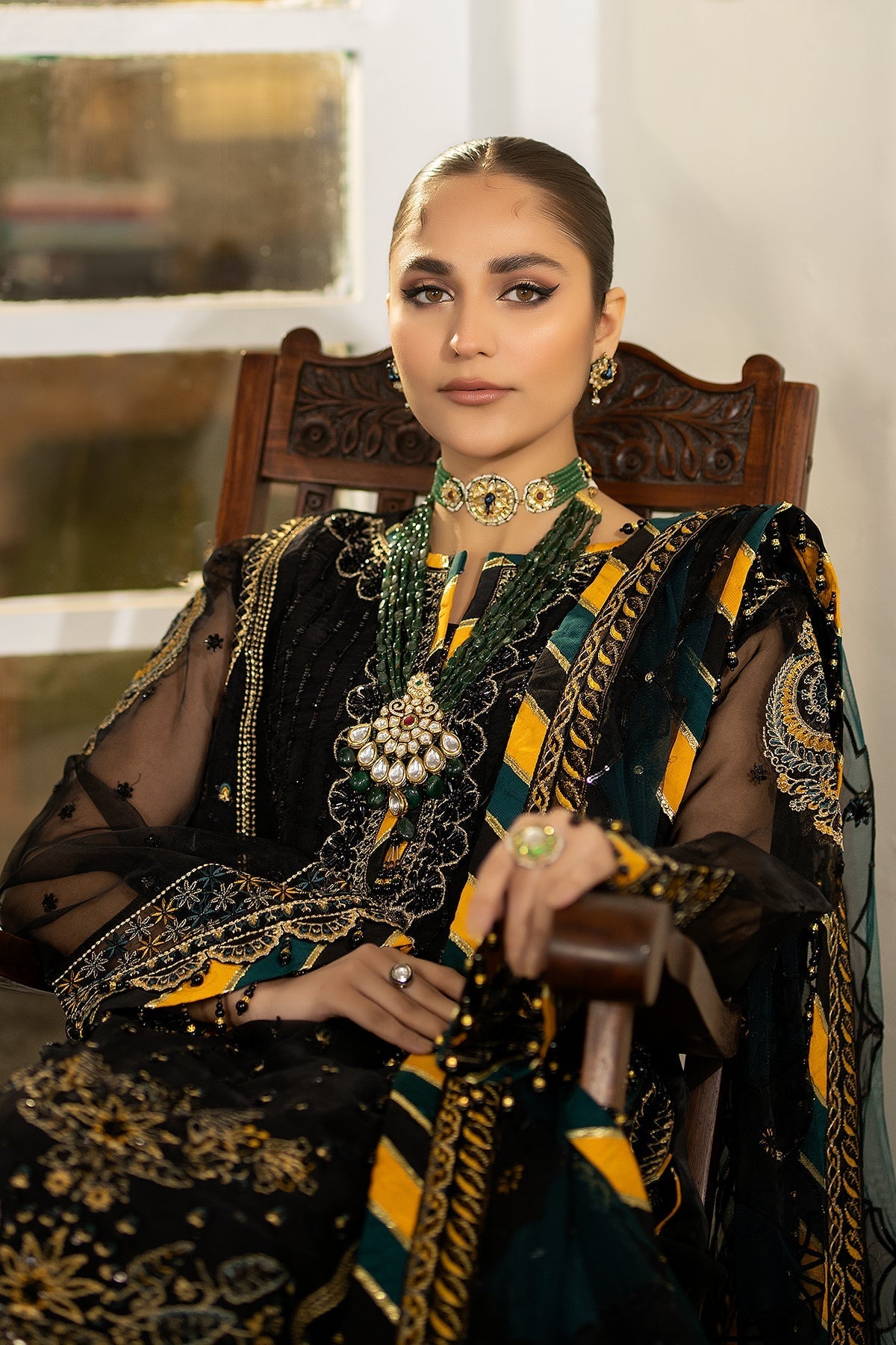Raeesa Premium | Dehleez Formals | DL-1023 Rang -E-Vasl