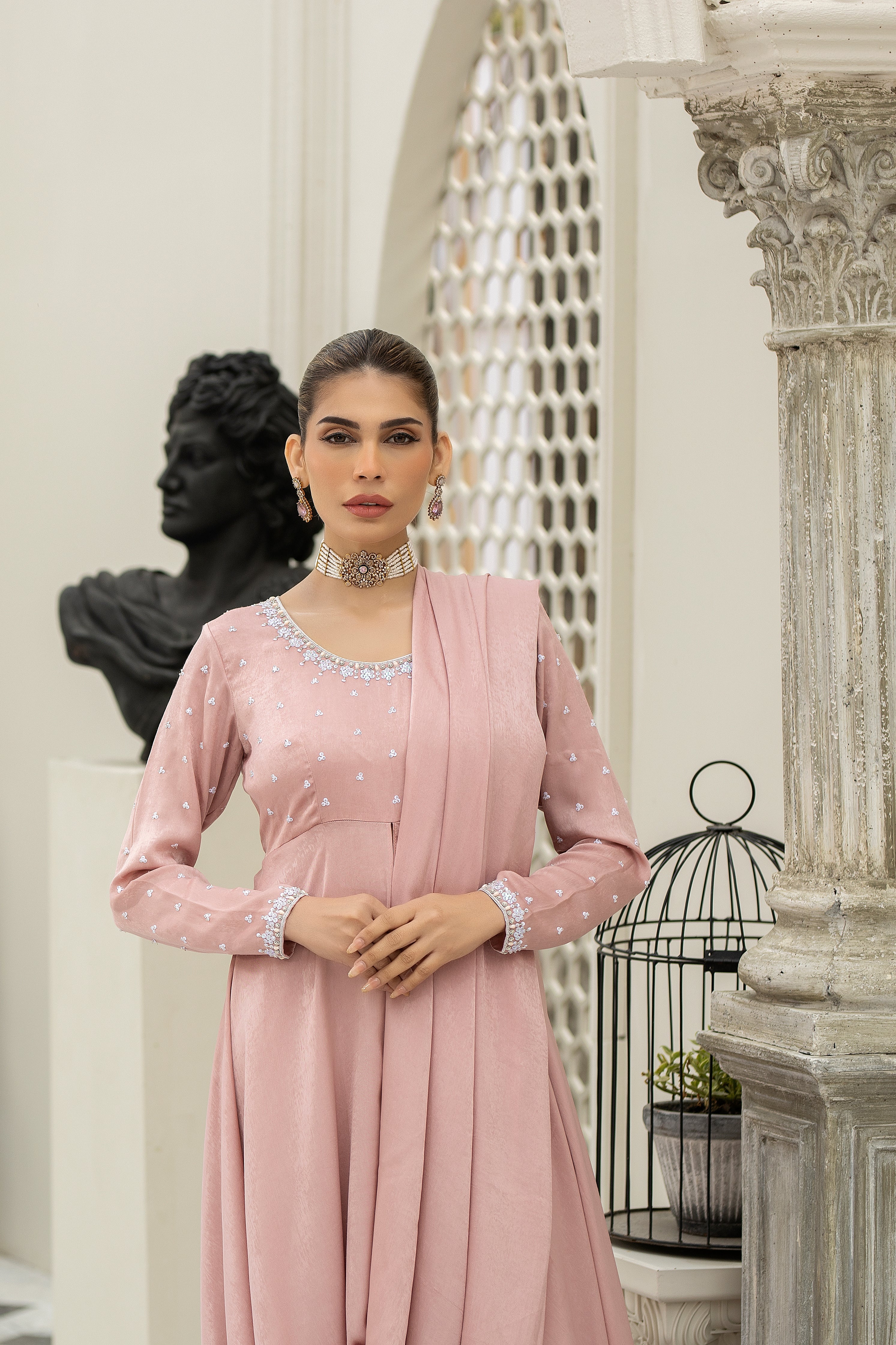 Purple haze Pret Studio | Noubahar Luxury Formals | Misty Rose
