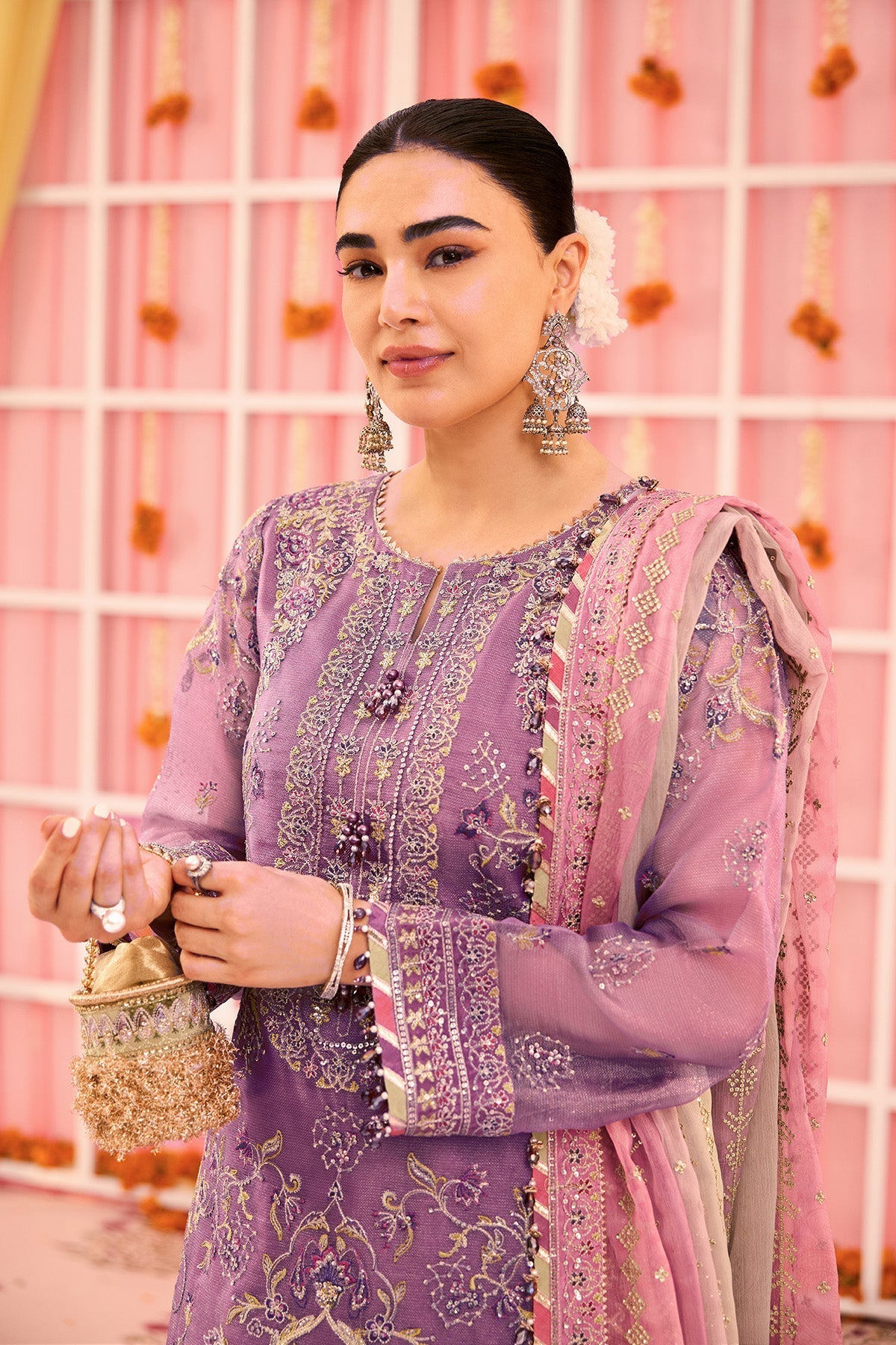 Alizeh | Shehnai The Festive Edit | AF-ZN-2220-Zari