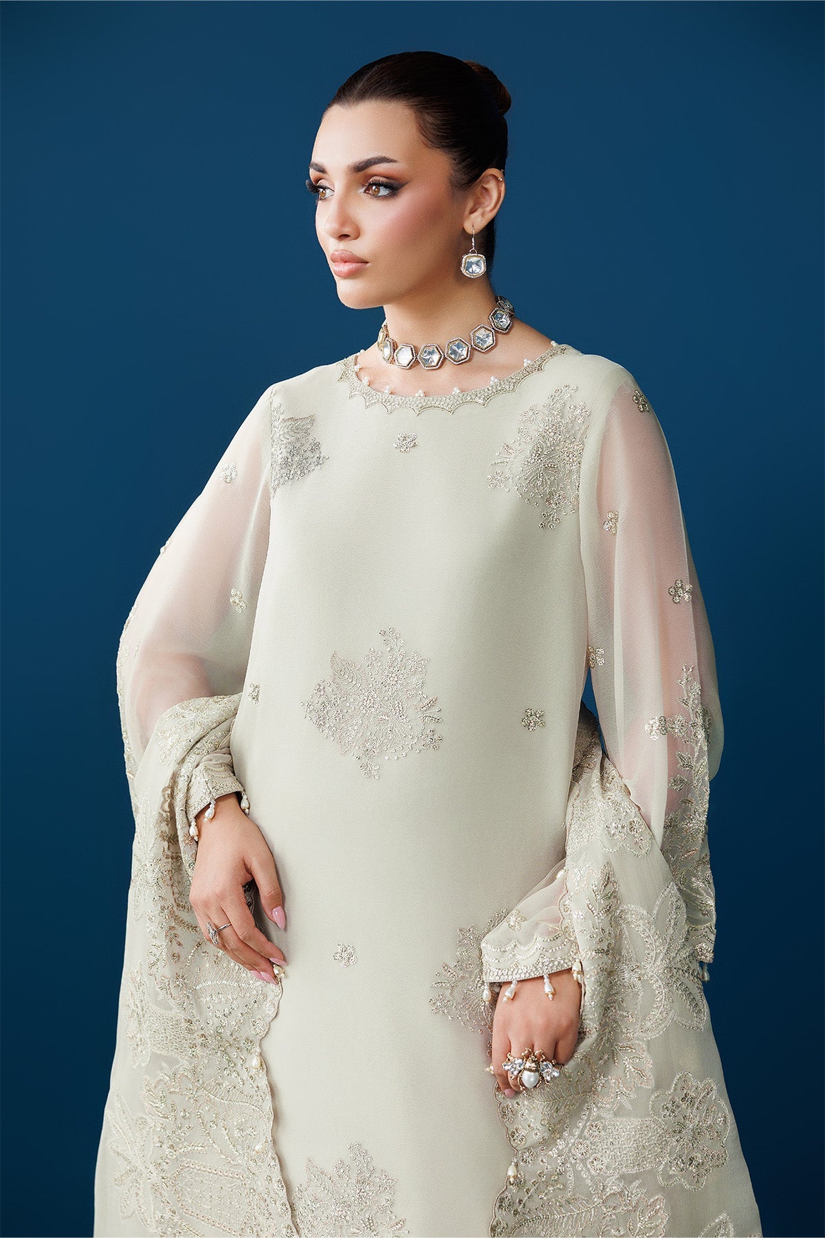 Alizeh | Dua Formals 26 | AF-DUA-3036-Dew Drop