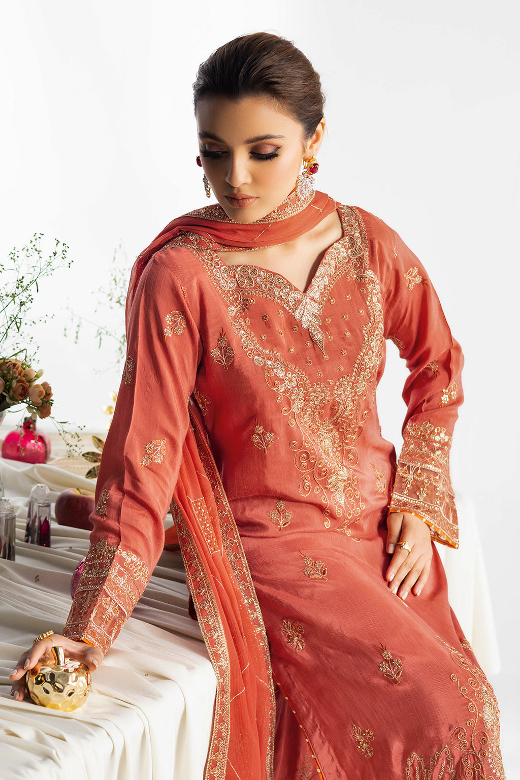 Ramsha | Aangan Luxury Raw silk | AA-106