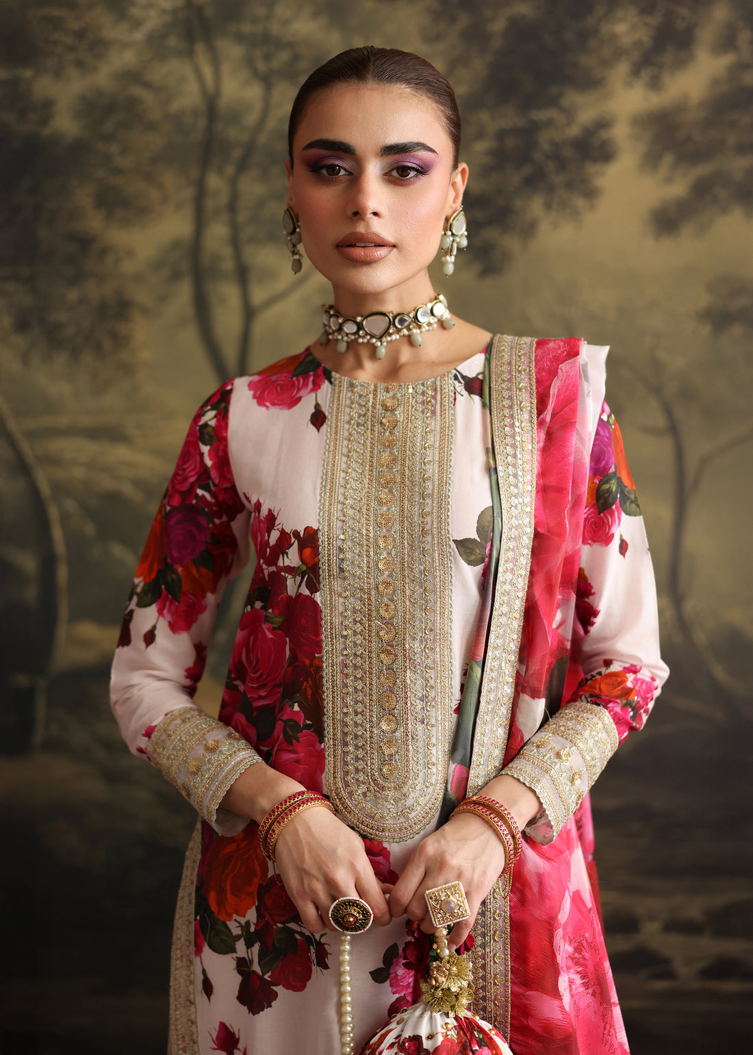 Humjoli | Rehana Luxury Collection | WHITE SHINE