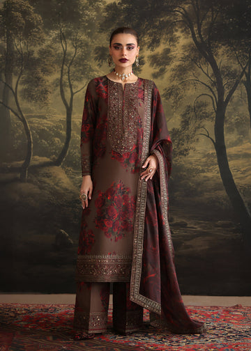 Humjoli | Rehana Luxury Collection | BROWN ROME