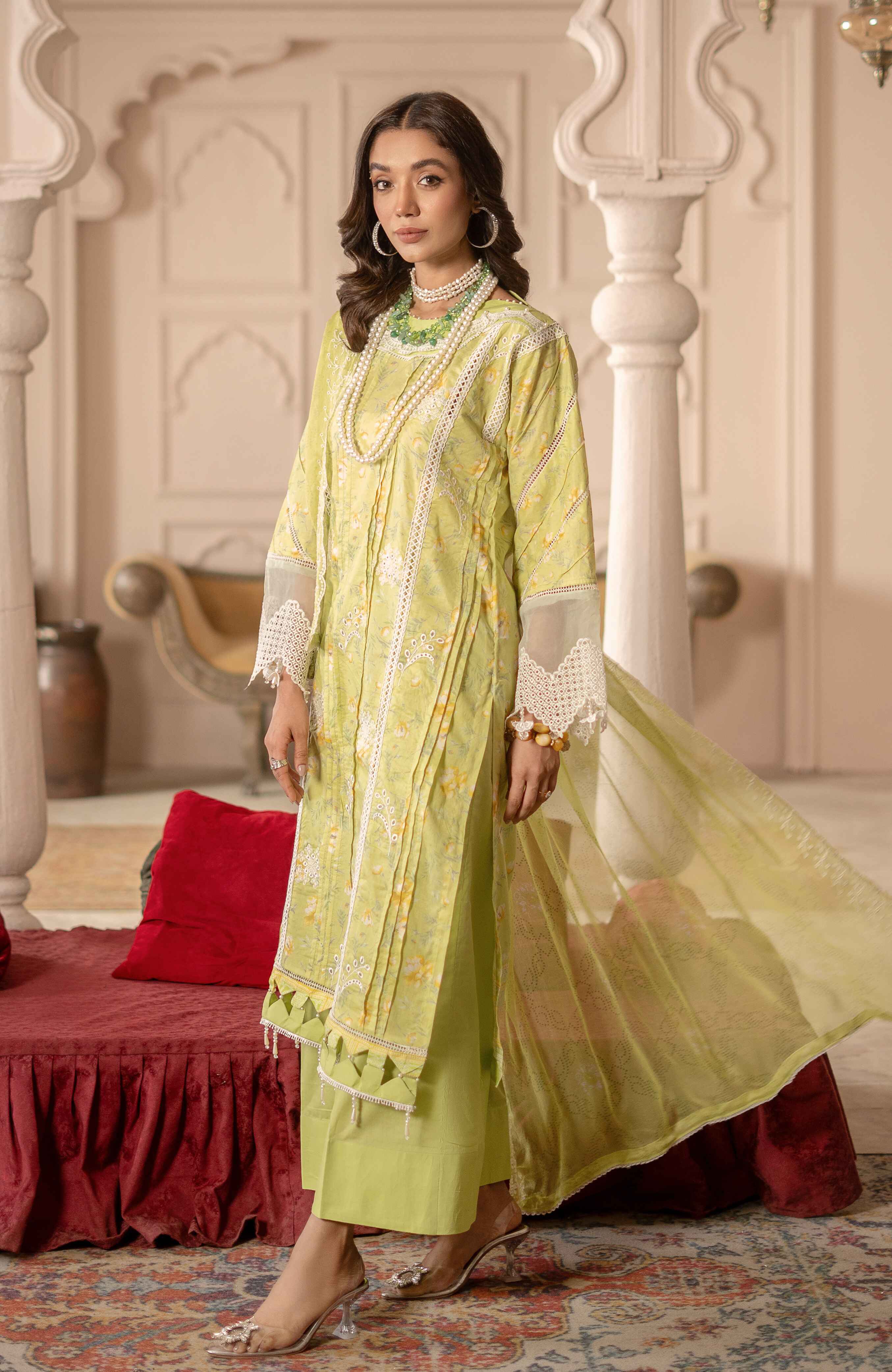 Al Zohaib | Sunshine Bloom Premium Lawn 25 | SBP-25-01