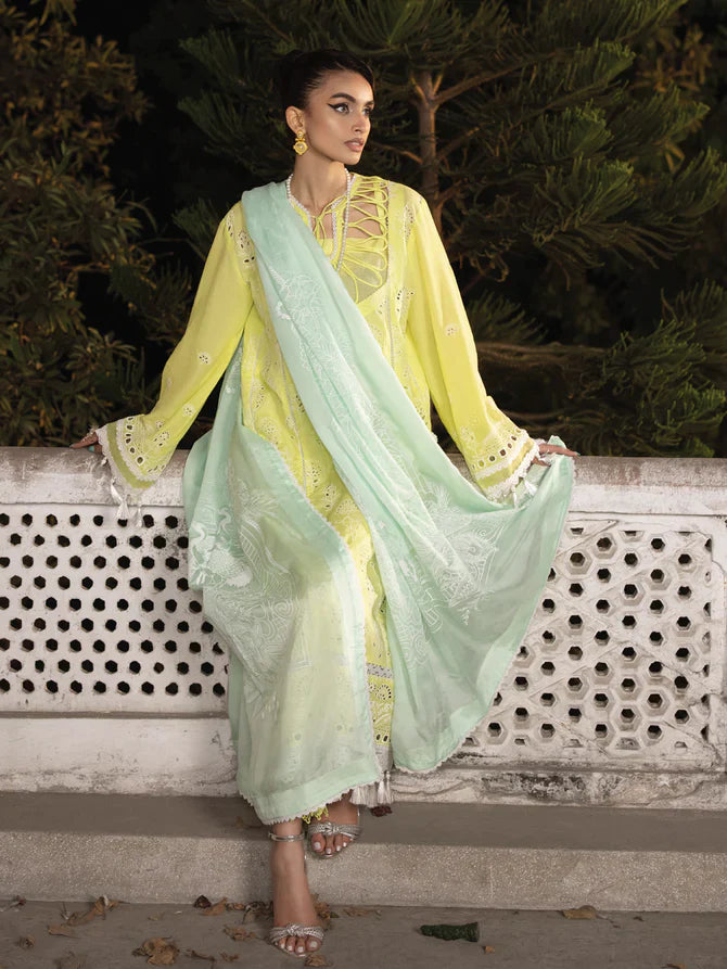 Faiza Faisal | Maya Luxury Lawn | Derya