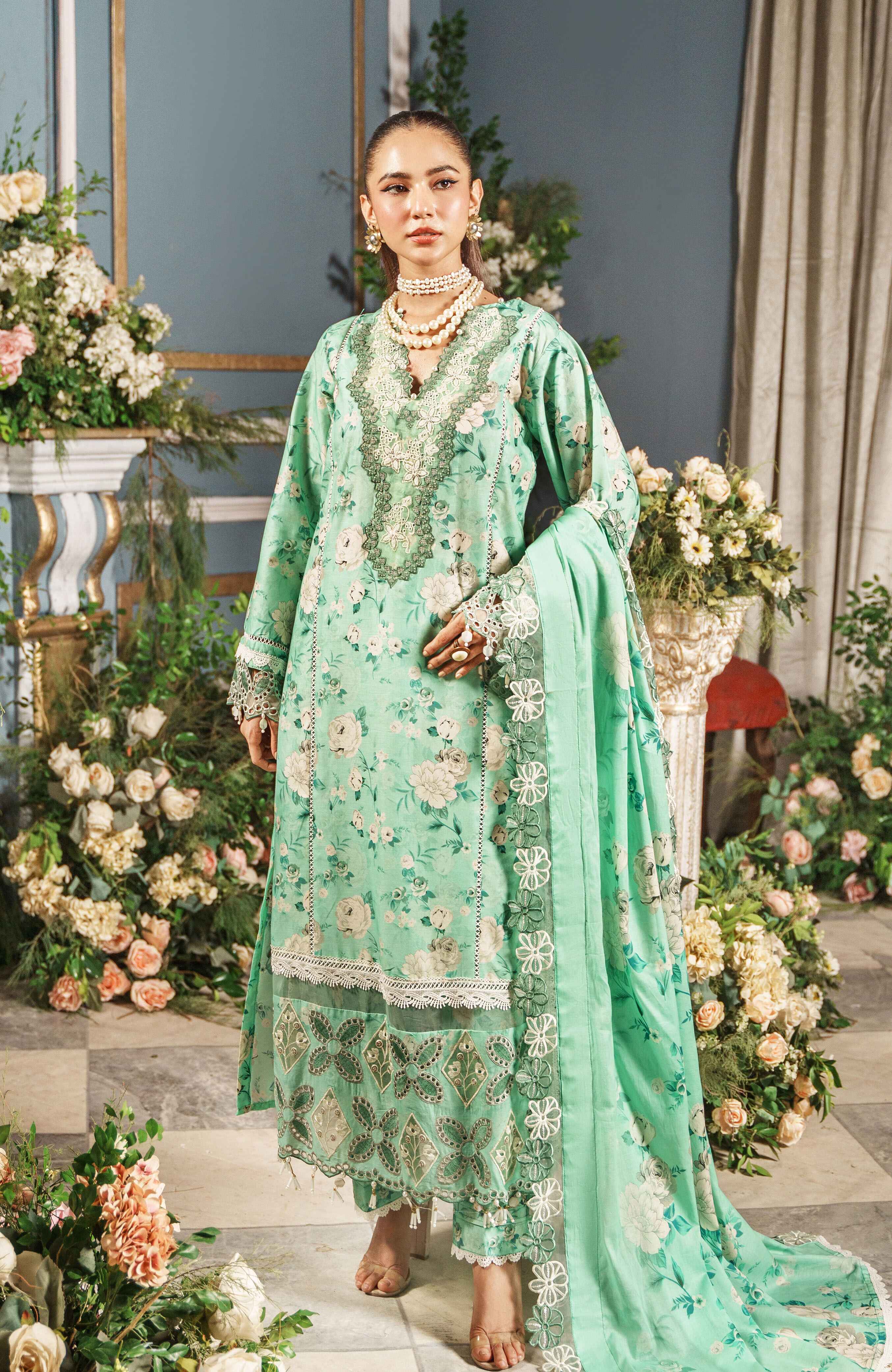 Al Zohaib | Printkari Cutwork Applique 24 | PCA-24-11