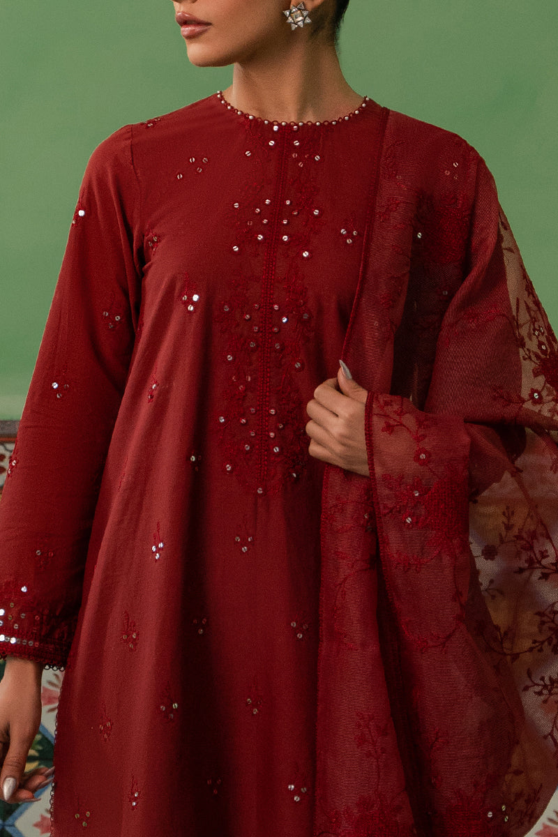 Cross Stitch | Mahiri Embroidered Lawn 24 | ROSE FLORINE