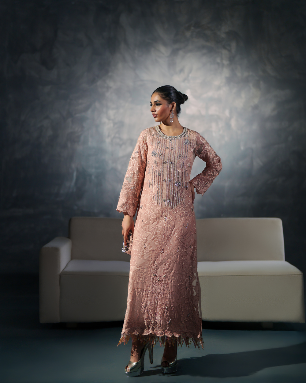 Vasal | Zyra Luxe Pret 26 | Peach Charm