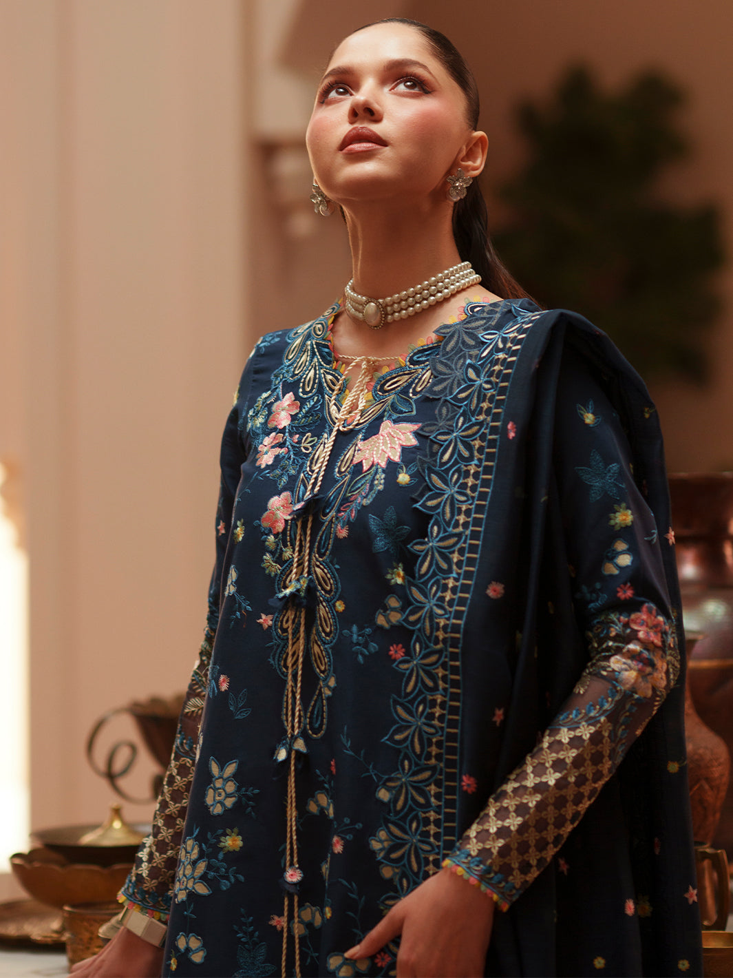 Bin Ilyas | Mashriq Luxury Lawn 26 | D-117-C