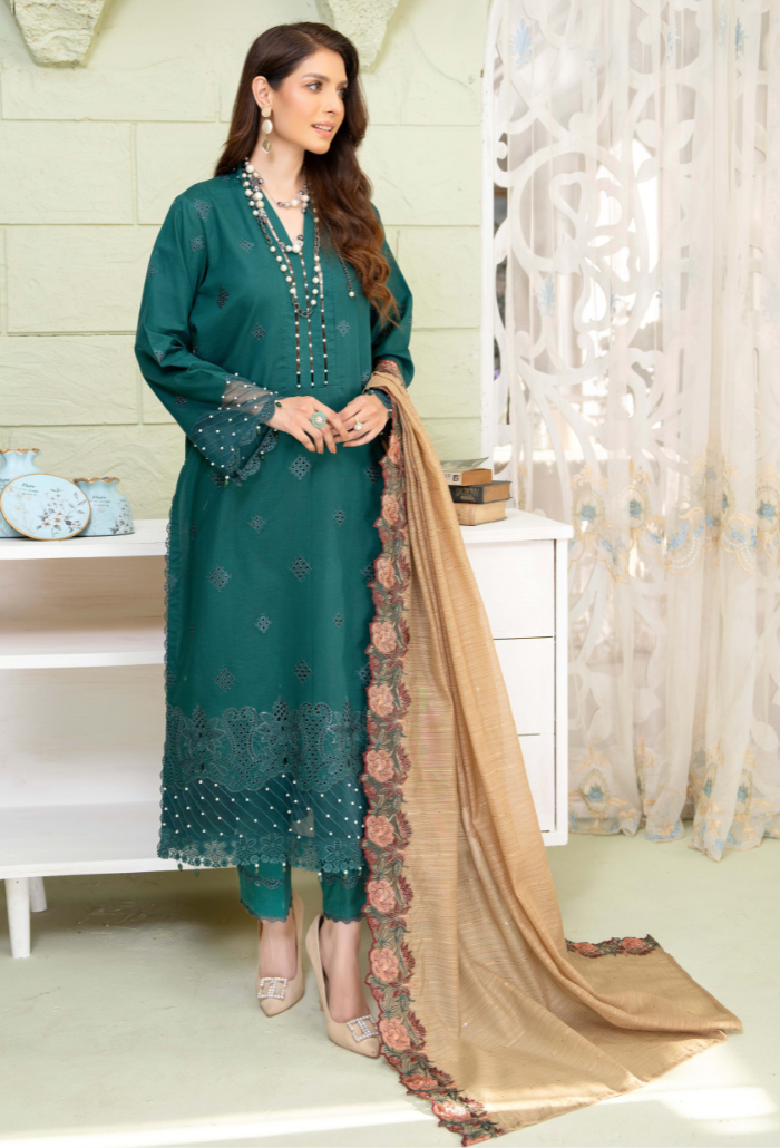 Humdum | Baad e Baharan Lawn | Baad e Baharan - D07