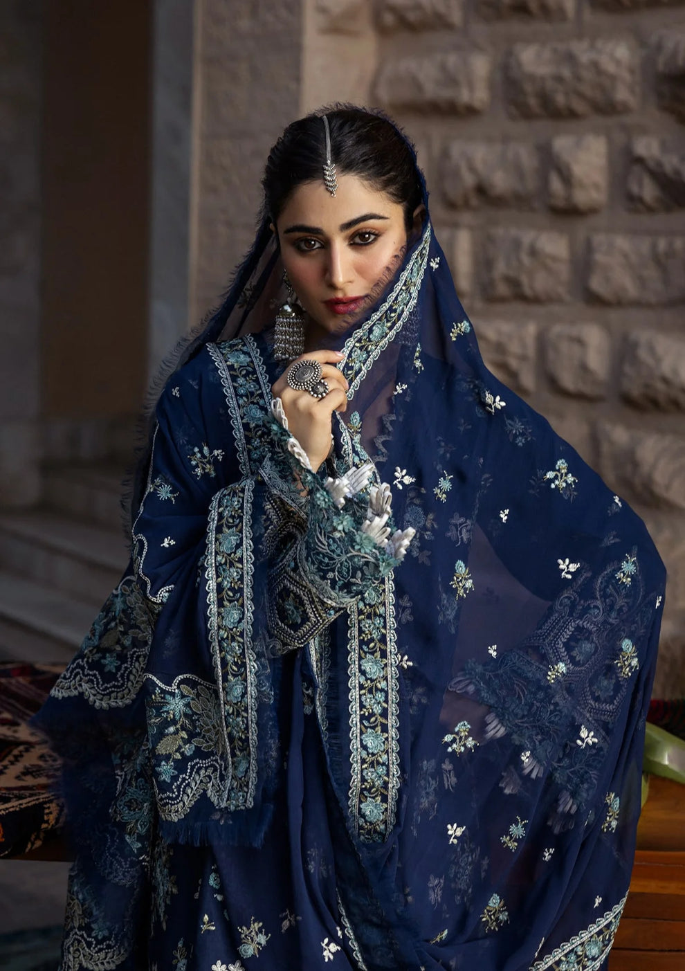 Kahf Premium | Karandi 25 | AZURE BLUE
