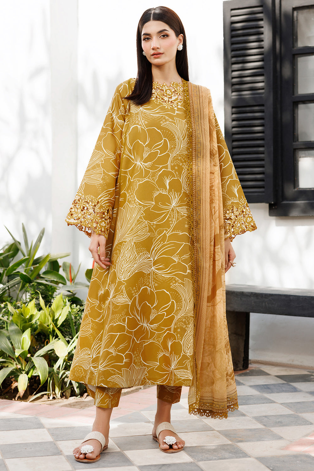 Farasha | Printed Essentials | Dune Aura