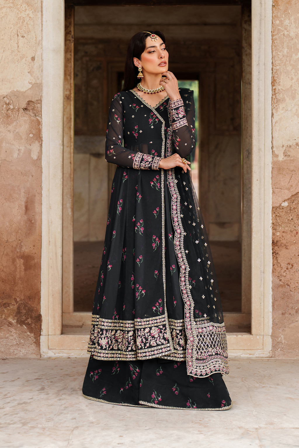 Iznik | Festive Formal | UE-550 Printed Chiffon