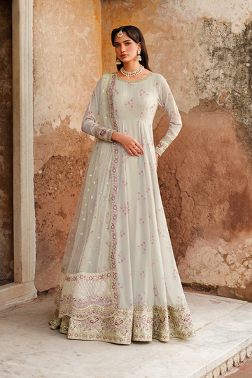 Iznik | Festive Formal | UE-551 Printed Chiffon
