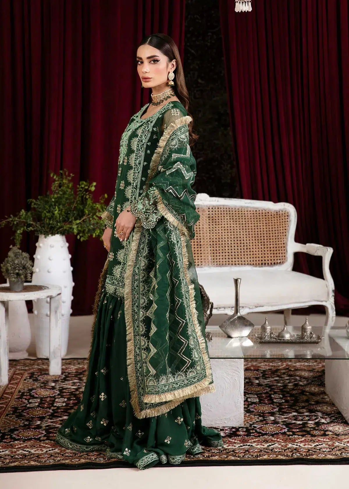 Dastoor | Noor-E-Jahan Wedding Collection'24 | Zayna