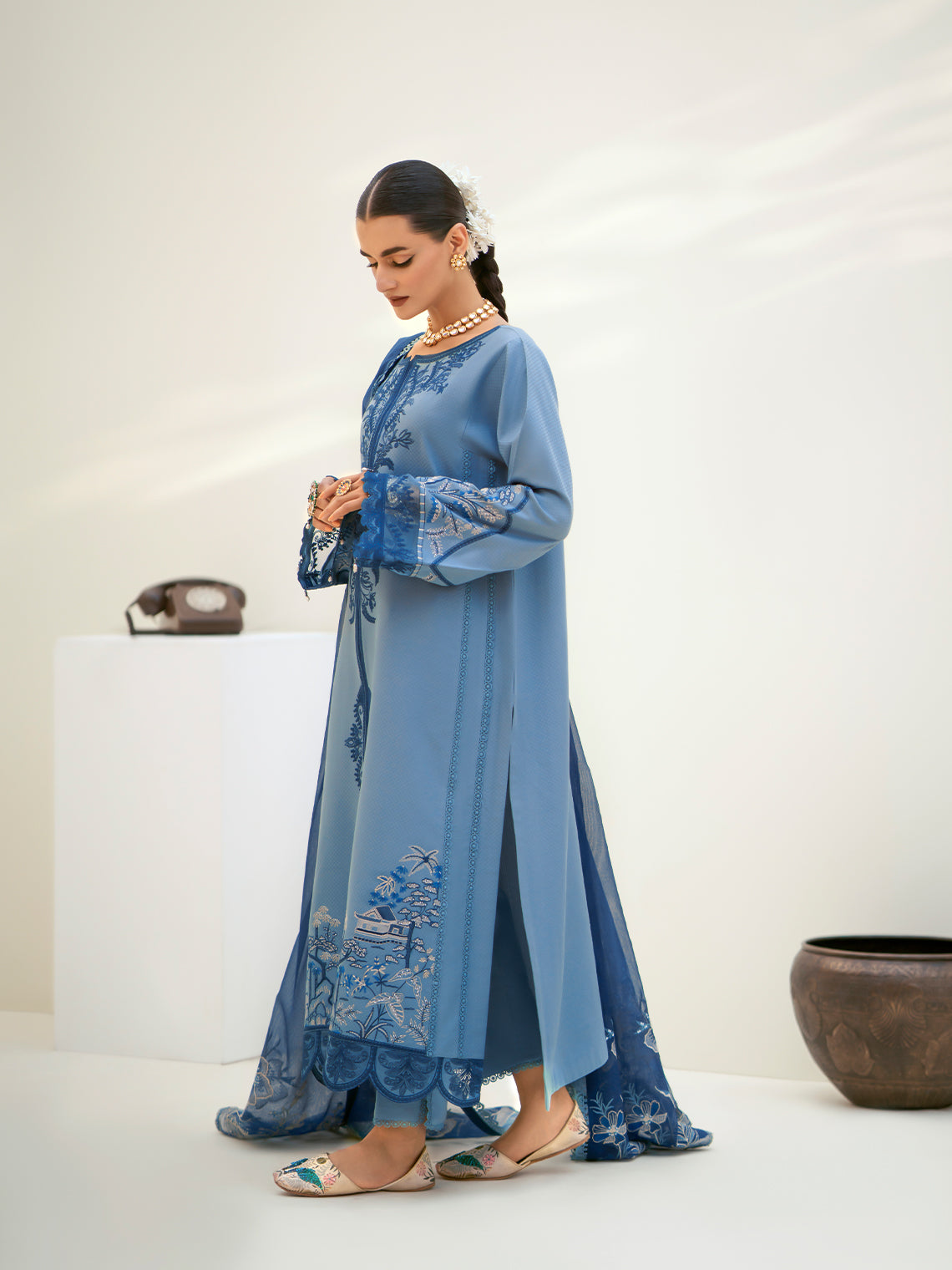 Fozia Khalid | Eid Edit 24 | Aquamarine