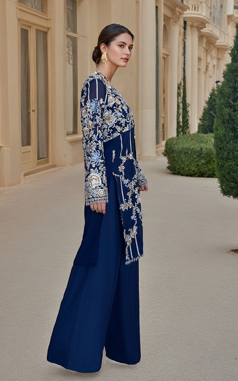 Threads and Motifs | Formal Dresses 25 | Chiffon Embroidered Shirt