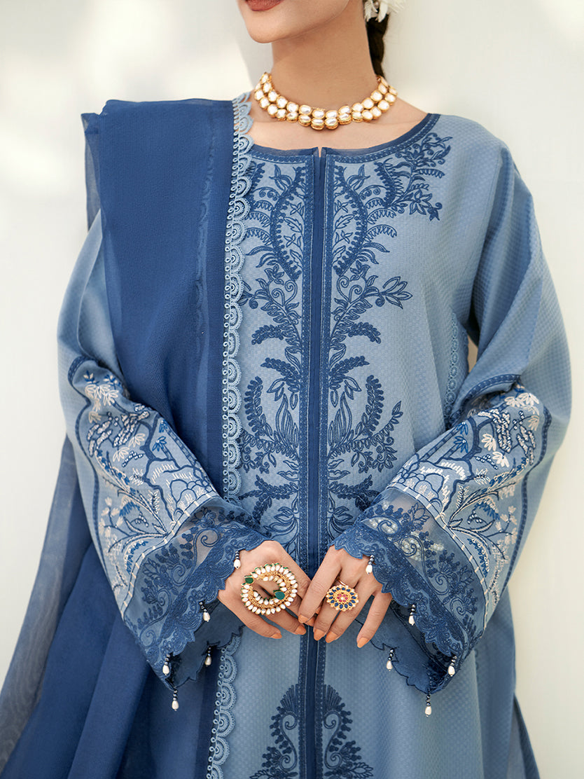 Fozia Khalid | Eid Edit 24 | Aquamarine