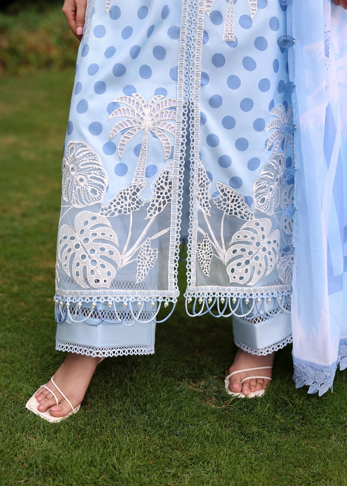 Sardinia | Embroidered Lawn Edit 26 | Palm Breeze