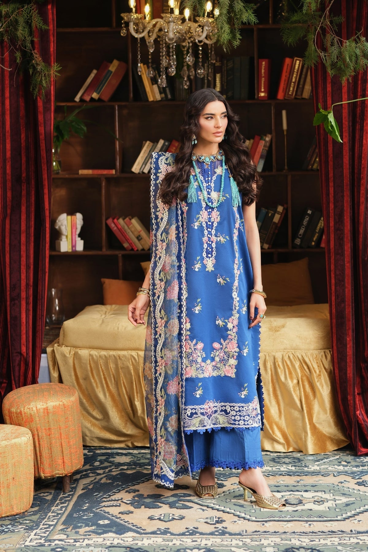 Maryam Hussain | Luxury Lawn 26 | Skye