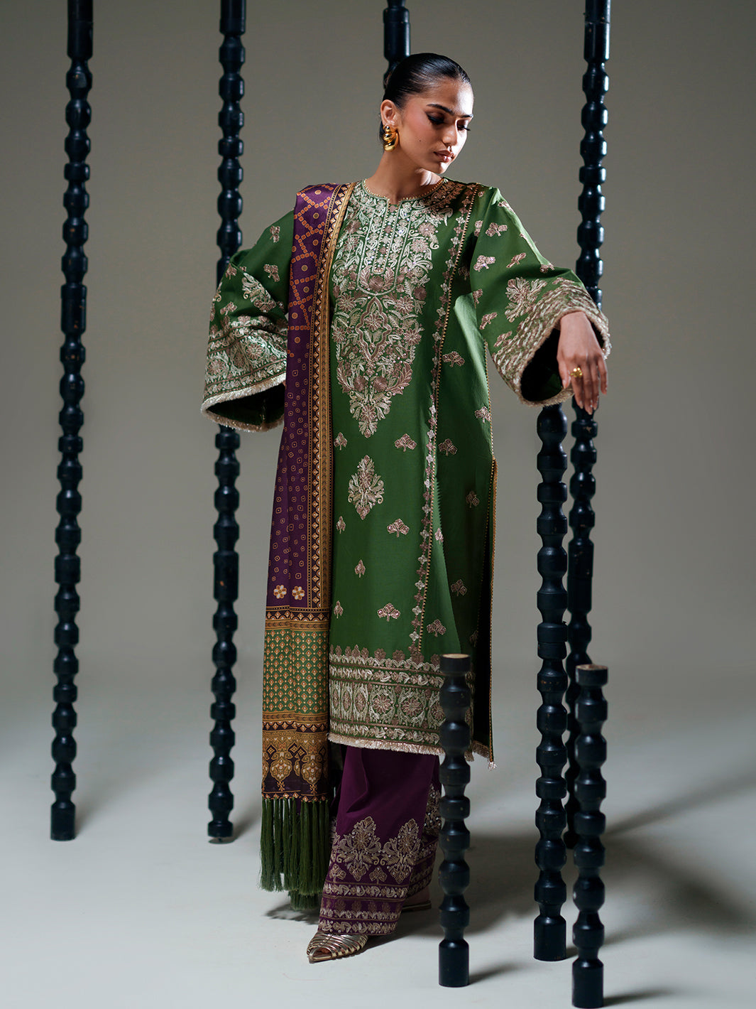 Bin Ilyas | Amour Luxury Lawn 26 | 183-B