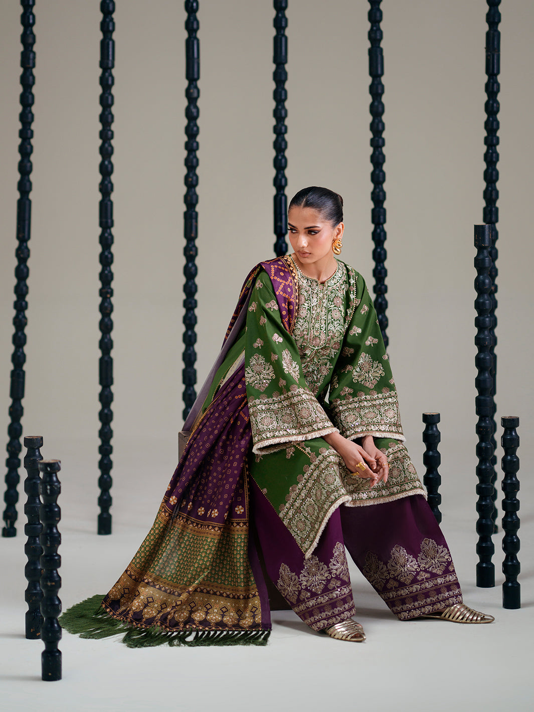 Bin Ilyas | Amour Luxury Lawn 26 | 183-B