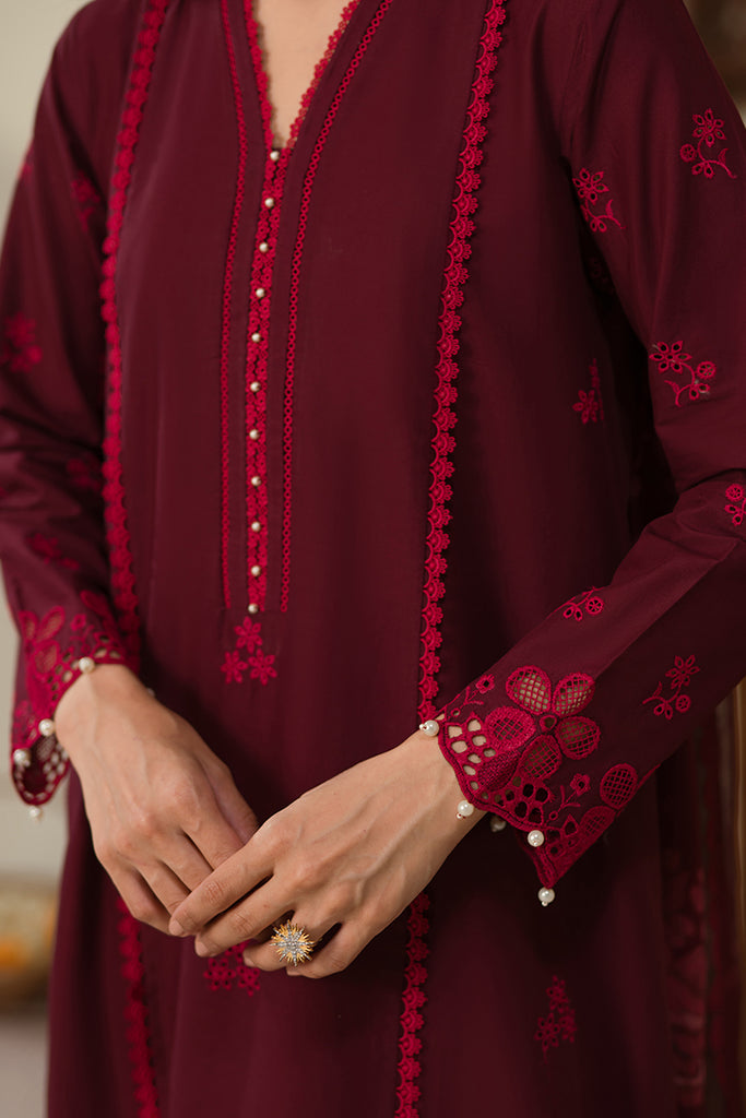 Cross Stitch | Chikankari Lawn 24 | RUBY ROSE