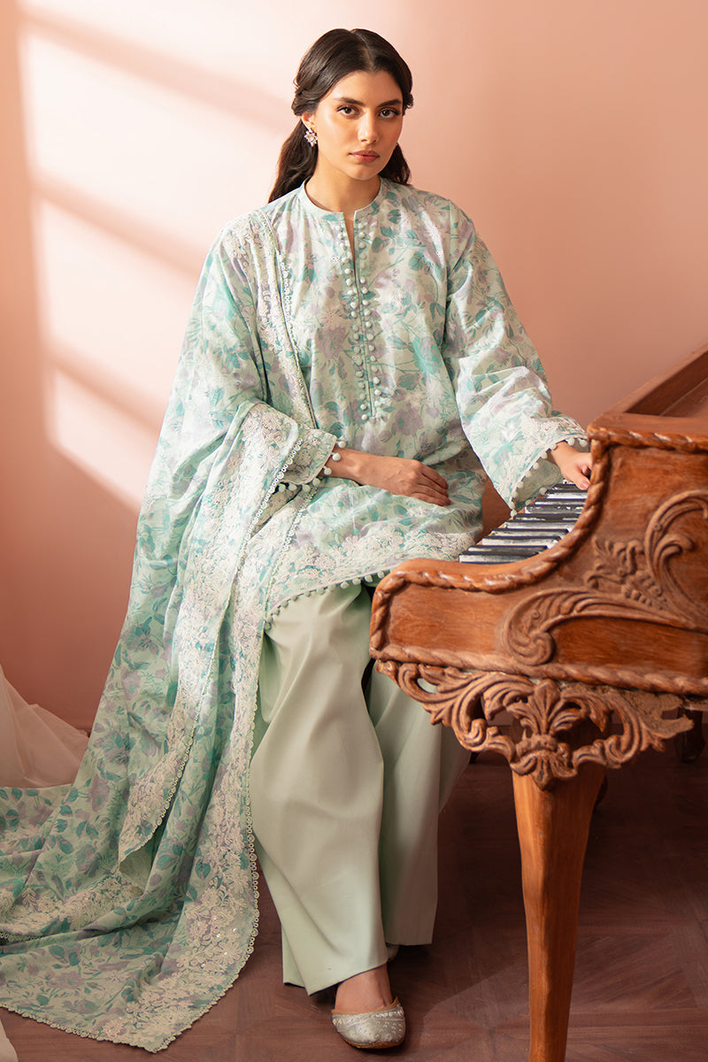 Cross Stitch | Cambric Lawn 24 | MINT HAZE