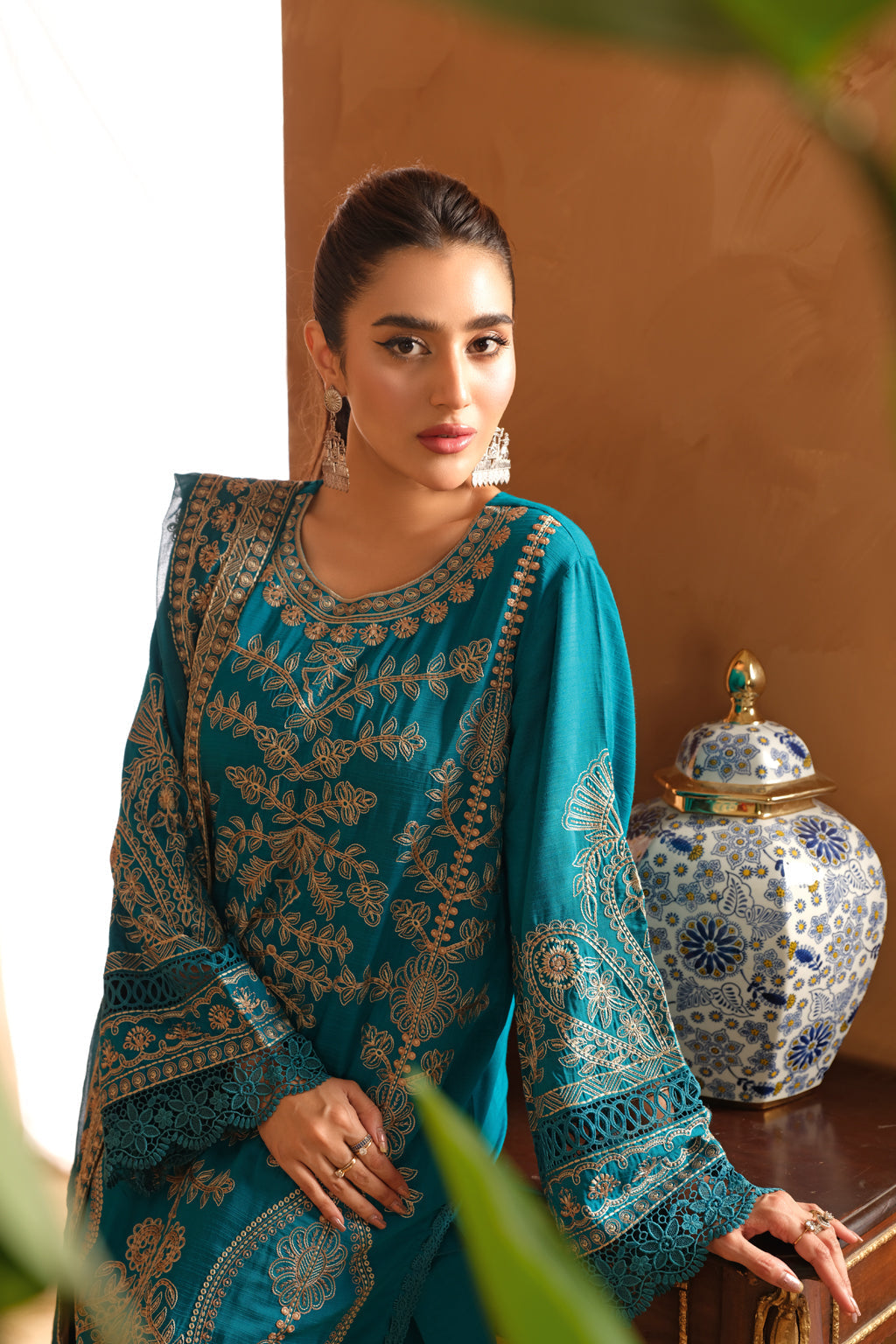 Johra | Shah Jahan Embroidered Viscose | JH-264-SJ