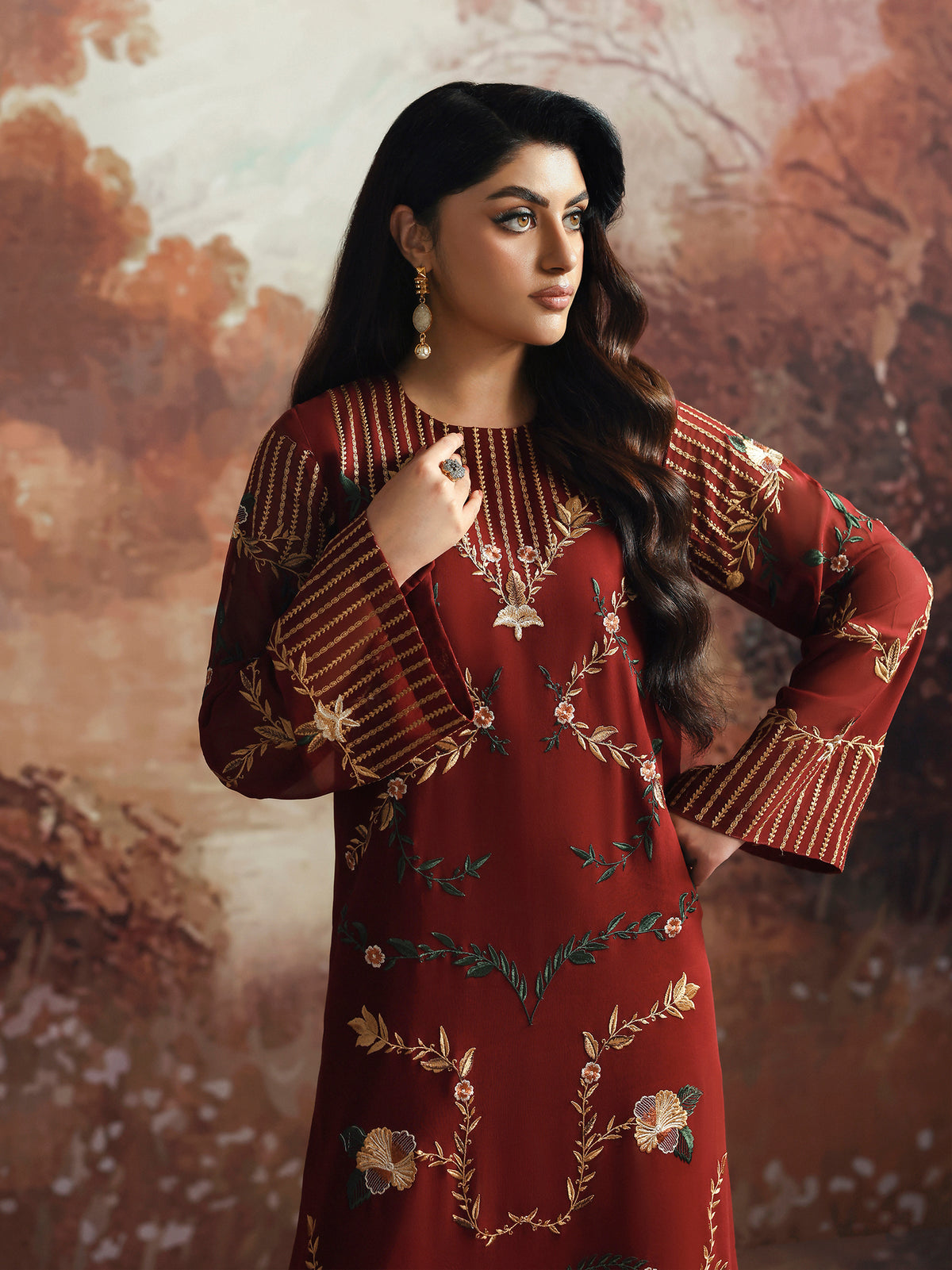 Caia | Embroidered Edit | Ravelle