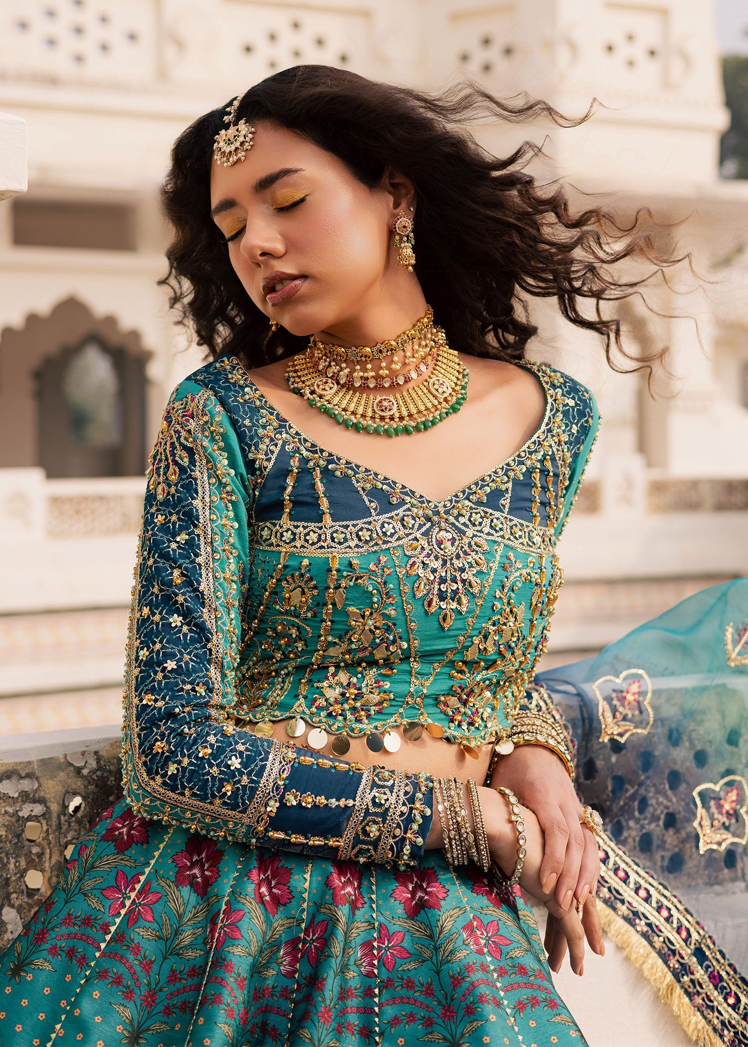 Maria Osama Khan | Khawabeedah Wedding Formals | Jugnu