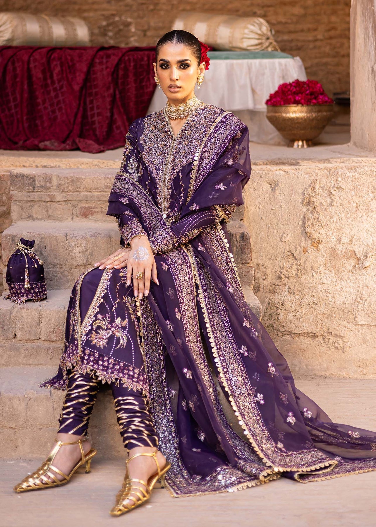 Akbar Aslam | Dastaan Luxury Formals | Haniye