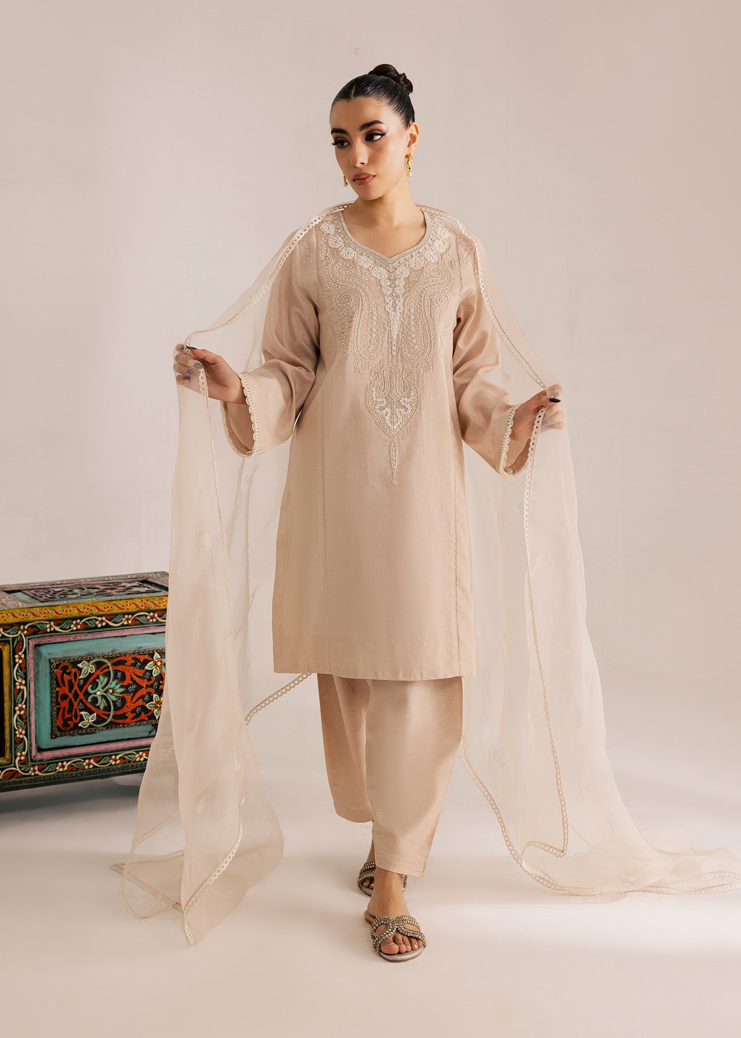 Sadaf Fawad Khan | Silk Luxury Pret 26 | Neesha